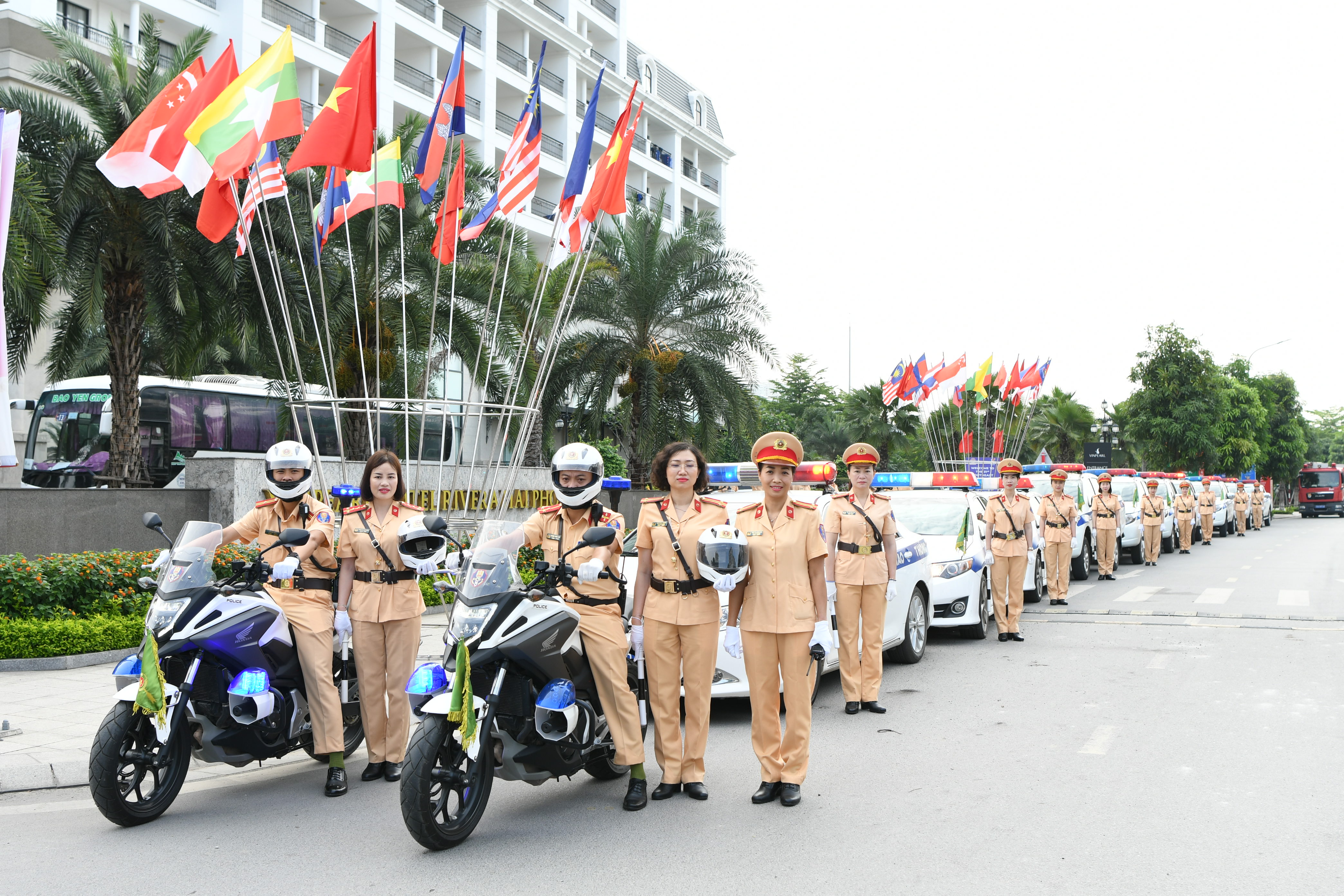 Phòng Cảnh sát giao thông đường bộ- đường sắt: Dẫn các đội tuyển dự Đại hội Thể thao Đông Nam Á lần thứ 31